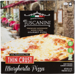Wood Fried Thin Crust Margherita Pizza