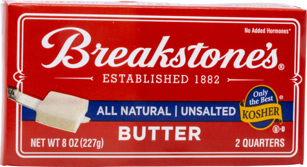 Br Pint Butter Unsalted 8oz