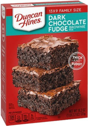 Dh Brownies, Dark Choc Fudge