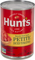 Hunts Petite Dice Tomato 14.