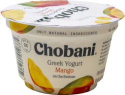 Greek Mango Flavored Yogurt
