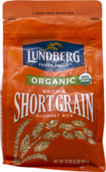 Organic Brown Short Grain Rice