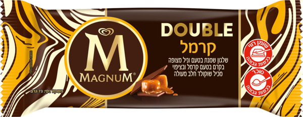 שלגון מגנום דאבל קרמל