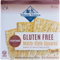 Gluten Free Matzo-Style Square