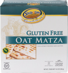 Oat Matzah Gluten Free