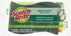 Sb Sponge Scrub H/D Grn/Yell