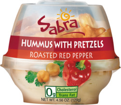 Roasted Red Pepper Hummus Dip