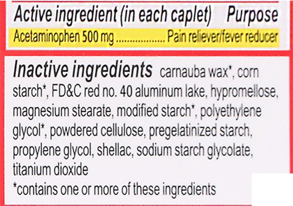Tylenol Ext Str 24 Caplets 3