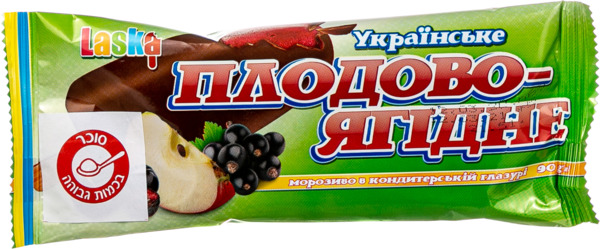גלידה אסקימו פירות 90 גר