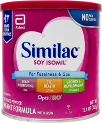 Soy Based Powder Infant Formula with Iron