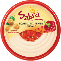 Roasted Red Pepper Hummus Dip