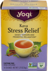 Yogi Tea Kava Stress  16Ct