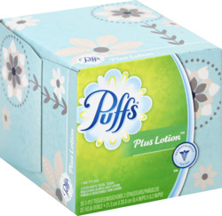 Plus Lotion White Facial Tissues
