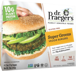 Gluten and Soy Free Super Greens Veggie Burgers