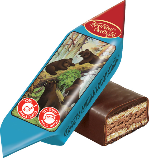 ממתק וופל מצופה מישקה קוס