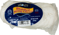 Braided Yellow String Cheese
