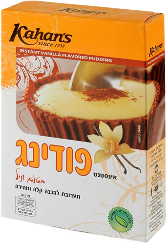 פודינג בטעם וניל