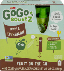 Gogo Sqeez Apple/Cinnamon