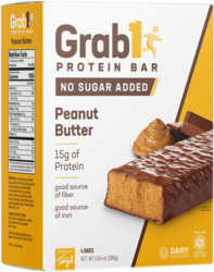 Grab1 Bars, Sf Peanut Butter