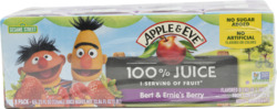No Sugar Added Bert & Ernie's Berry 100% Juice 8 ct