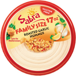 Family Size Roasted Garlic Hummus Dip