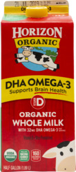 Ou-D Organic Dha Whole Milk
