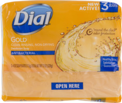 Dial Bar Soap 3Pk Gold