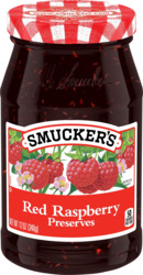 Smuckers Red Raspb Jam 12