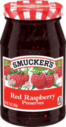 Smuckers Red Raspb Jam 12