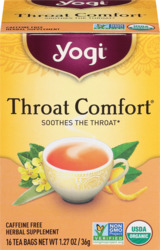 Yogi Tea Throat Comfort 16Ct