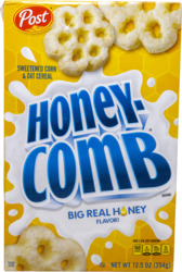 Honey-Comb Sweetened Oat & Corn Cereal