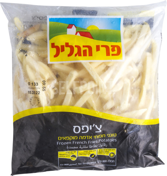 ציפס מובחר 800גר
