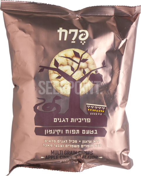 מיני פריכיות אורז ושיבולת שועל בטעם  תפוח קינמון