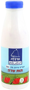 יוגורט עיזים תות 500 מ`ל ארבלה
