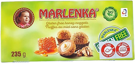 עוגיות דבש ללא גלוטן מרלנקה 235 גרם