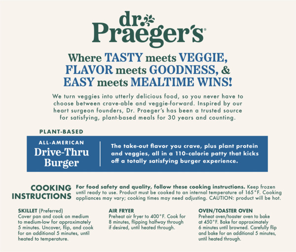 Dr Pr Veggie Burger American 3