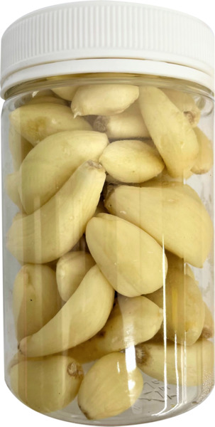 שיני שום קלופות