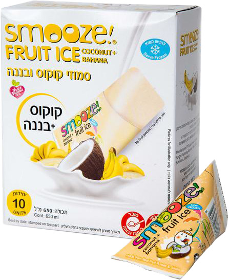 סמוזי קוקוס ובננה 10 יחידה