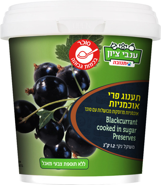 קונפיטורה אוכמניות שחורות
