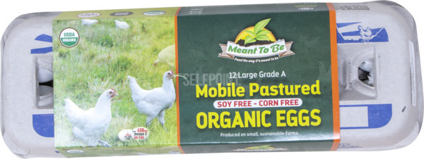 Meant To Be Eggs Organic