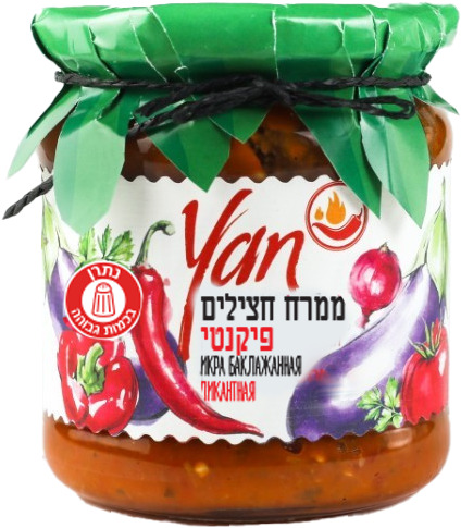 סלט חצילים פיקנטי