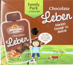 Chocolate Leben Pouches 6 ct