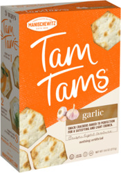 Garlic Snack Crackers