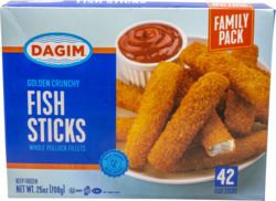 Sea Treats Crunchy Fish Sticks 42 ct