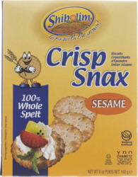Sugar Free Crisp Snax Whole Spelt Sesame