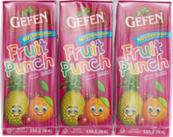 Gefen Fruit Punch 4 Pk