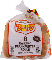 Enriched Frankfurter Rolls 8 Ct