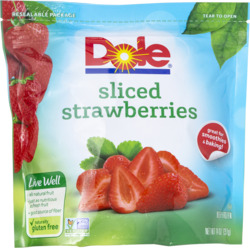 Sliced Strawberries