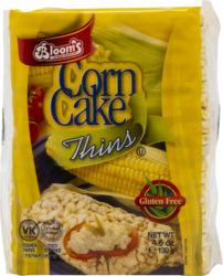 Gluten Free Corn Cake Thins