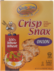 Sugar Free Crisp Snax Whole Wheat Onion